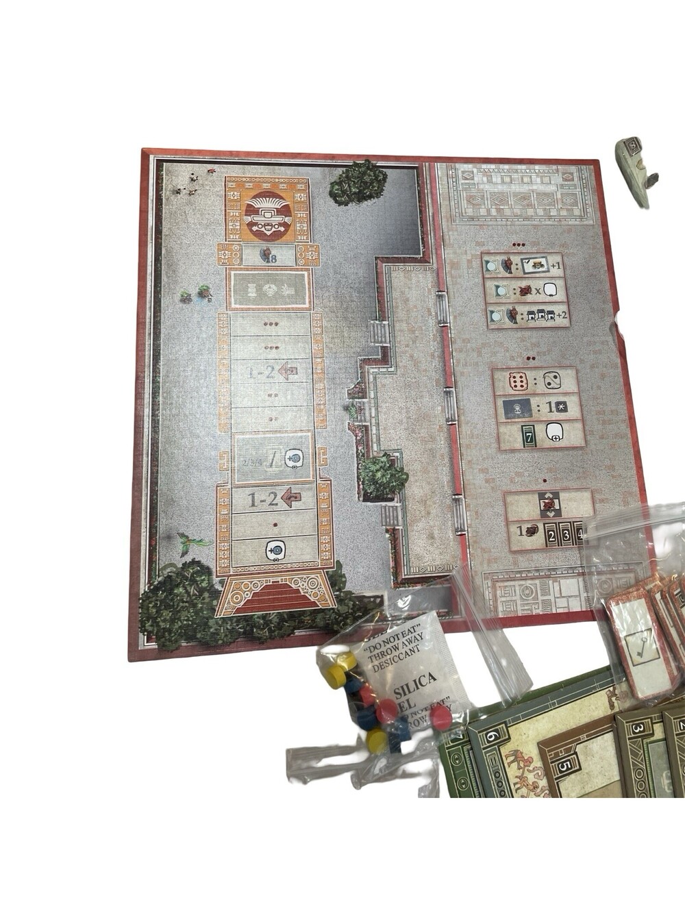 Teotihuacan City of Gods Board andDice Game w Late Preclassic Expansion & Insert - Picture 8 of 11